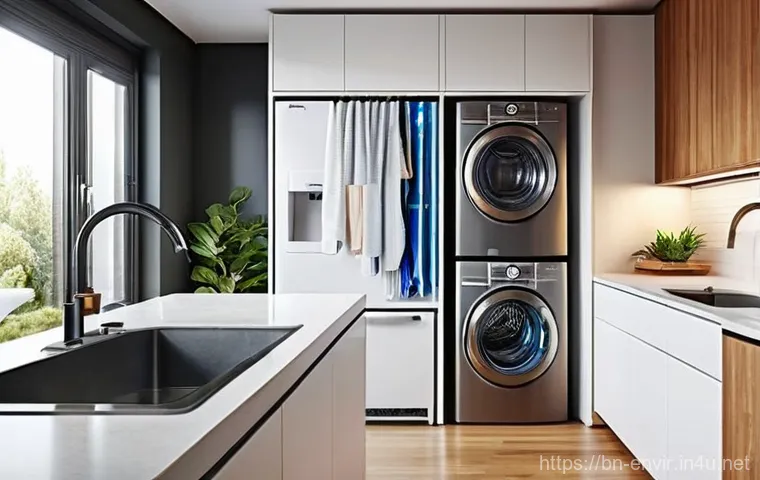 에너지 절약과 효율성 - **Prompt 1: Modern Smart Home Living**
    "A cozy and bright living room in a modern home, showcasi...